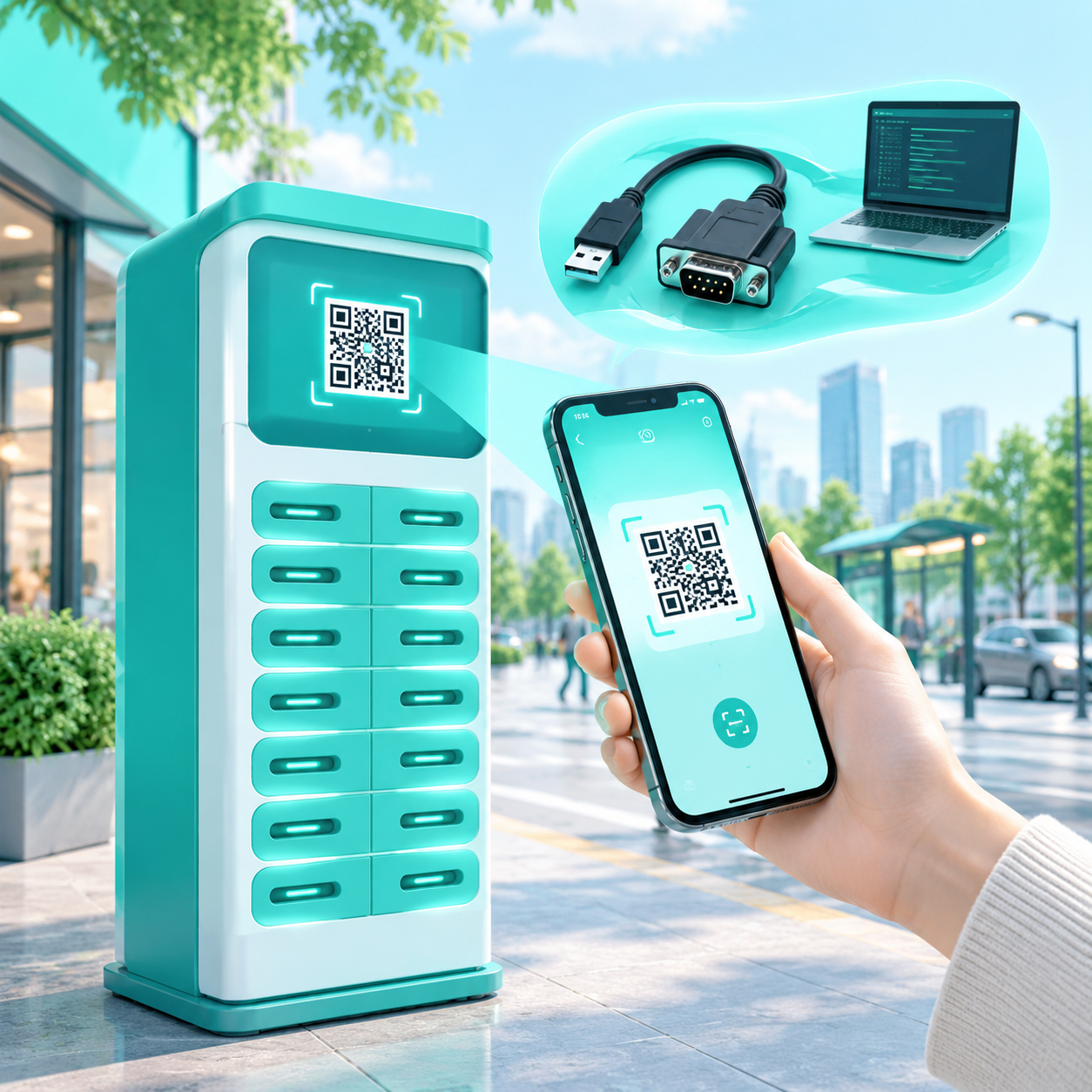 串口通信工具场景图
